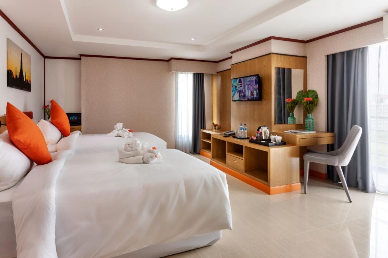 7 Days Premium Hotel Bangna - Suvarnabhumi Airport Ban Bang Phrao Bagian luar foto